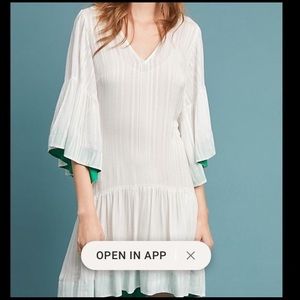 Anthropologie Tracy Reese Hera flutter sleeves